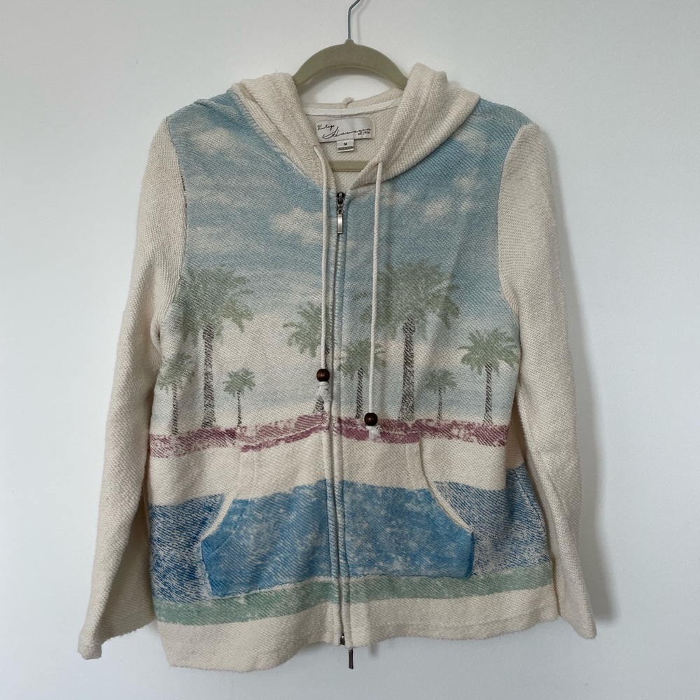 Vintage Havana zipper hoodie